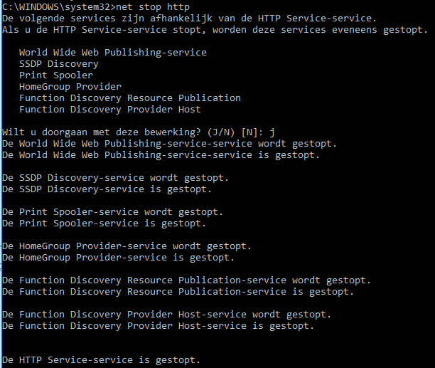 Running Nginx on Bash for Windows 10 SvennD