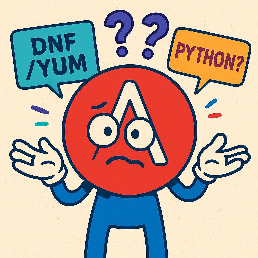 Fix Ansible dnf/yum on RHEL8
